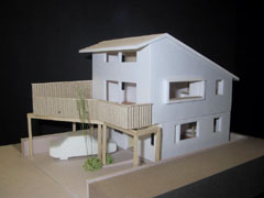 市川大野の家模型