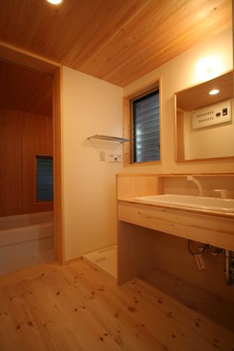 篠崎の家洗面所