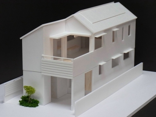 「松原の家」模型